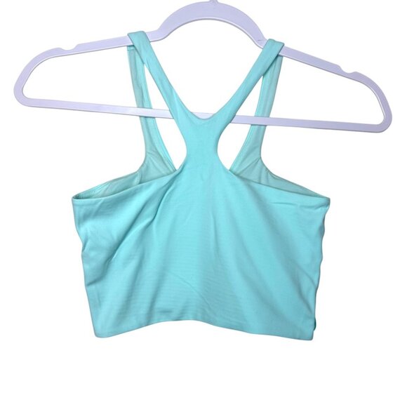 Lululemon Racerback Sports Bra Stretch Breathable Built in Bra Mint Women 2 - Picture 2 of 5
